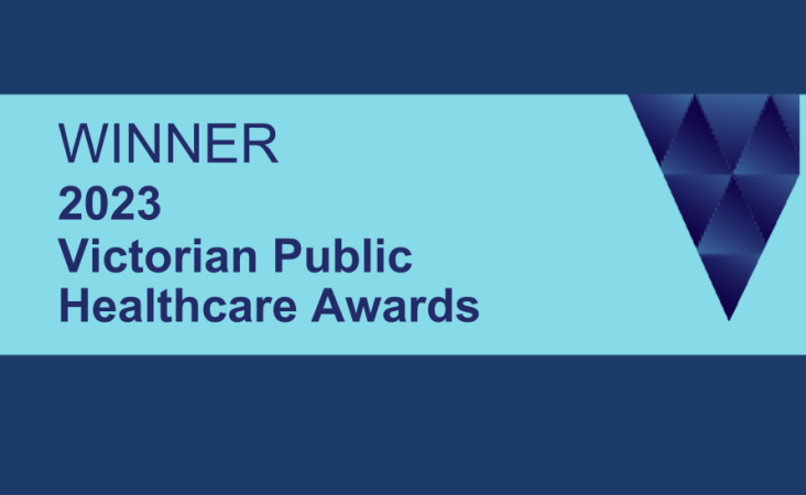DPV Health Winner 2023 Victorian Public Healthcare Awards